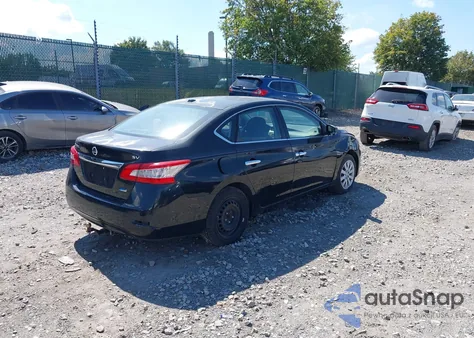 2014 Nissan Sentra Sv from USA, damaged, VIN 1N4AB7AP8EN850199